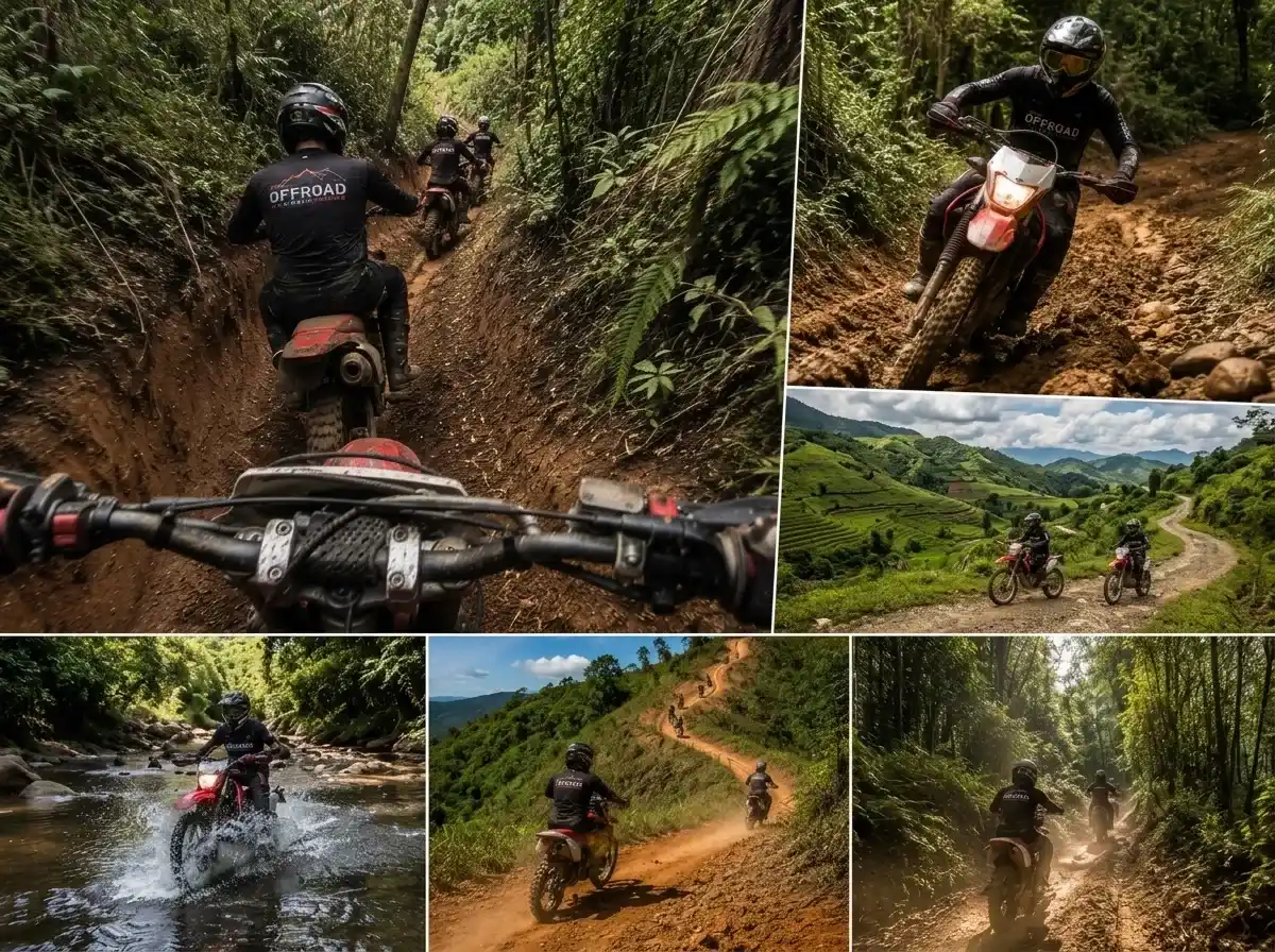 Trilha de Moto Offroad 1